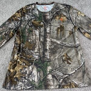 Realtree Xtra Game Winner Mens Camo Long Sleeve Shirt 2XL